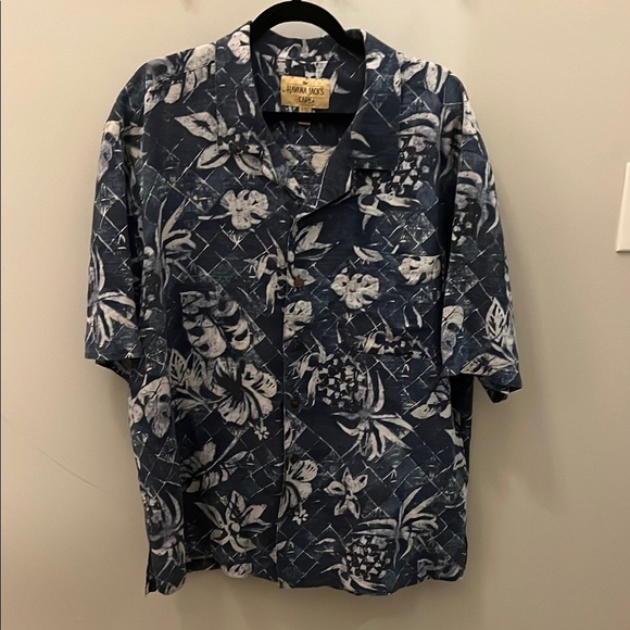 Havana Jack’s Cafe Men’s Hawaiian Shirt Casual Button Down Short Sleeve Size 2X - Picture 1 of 8
